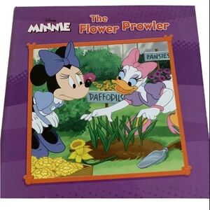 Disney Minnie The Flower Prowler Picture Book Hardcover